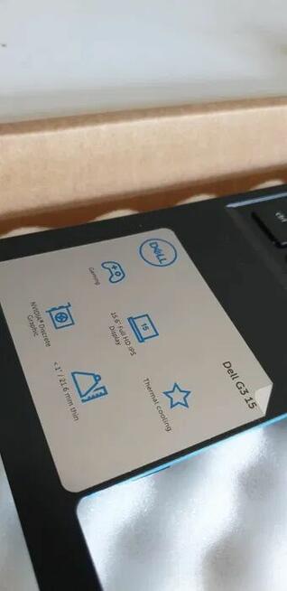 Obudowa, Palmrest, klawiatura oryginalny Dell G3 procesor In