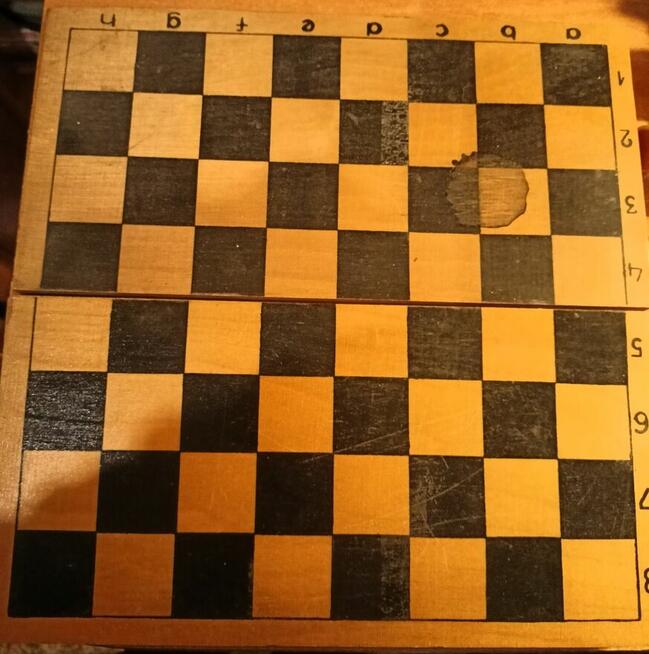 Radziecki zabytkowy zestaw szachowy Rosyjskie szachy