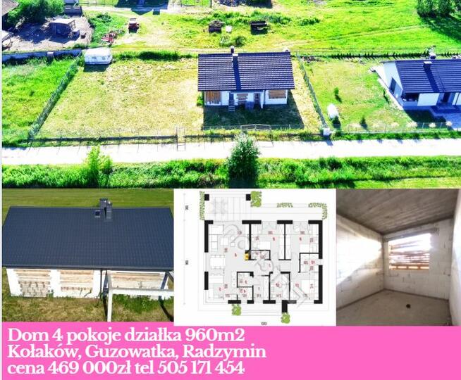 Działka leśna las 1150m Cięciwa Leśniakowizna Wołomin