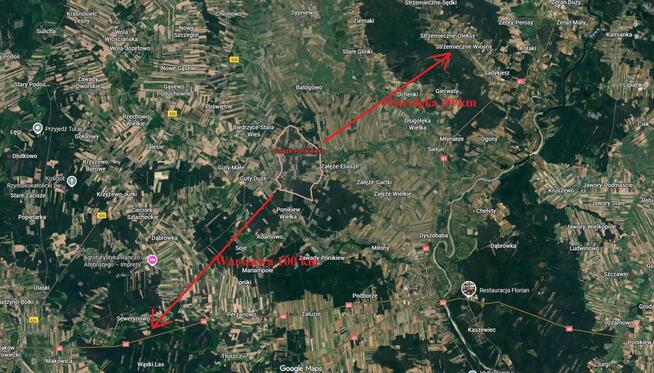 Działki budowlane 6 km od Młynarzy