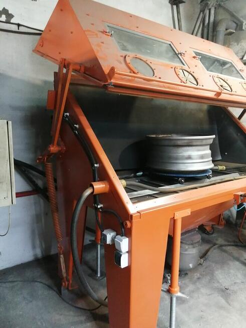 Kompletny zestaw do szkiełkowania i śrutowania