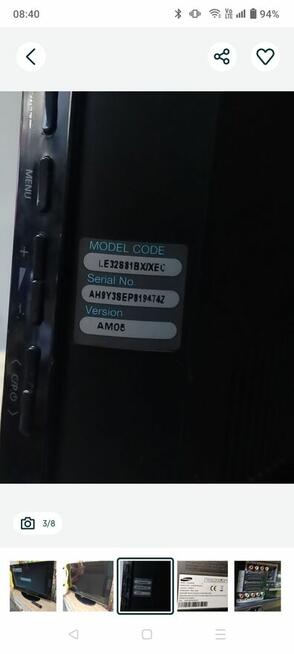 Sprzedam telewizor 32 całe