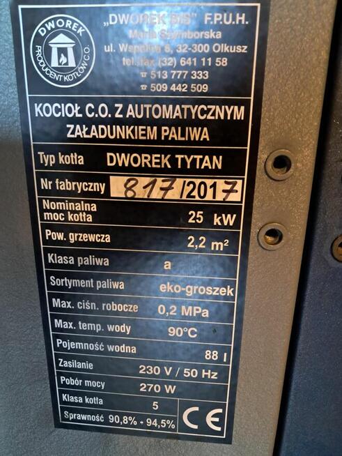 Sprzedam kocioł CO na ekogroszek V klasy 24 kw