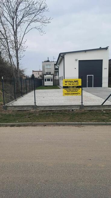 Lokal 120m2 7x17m z kanałem technicznym 8m teren zamknięty