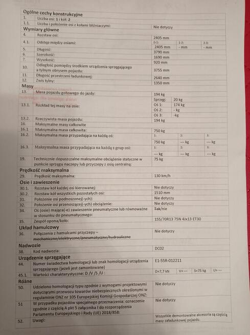 Przyczepka Martz Maxi Vero Fv VAT