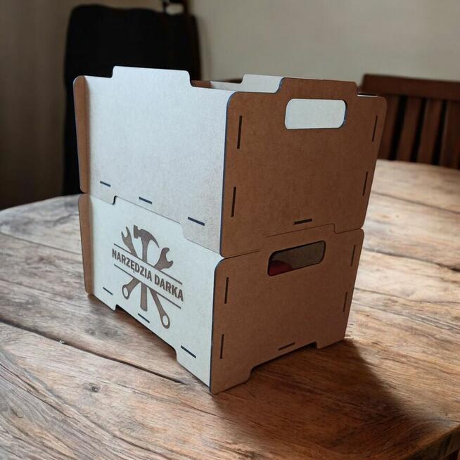 Modułowa Skrzynka Organizer z Grawerem