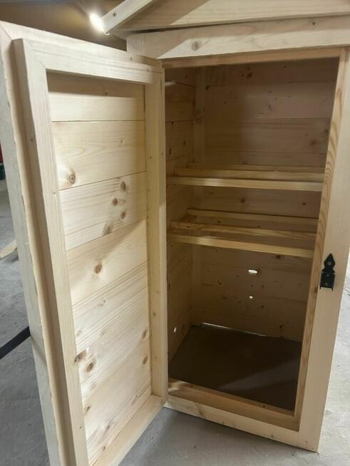 Wędzarnia drewniana mała wolnostojąca. Nowa. Na stanie 2 szt