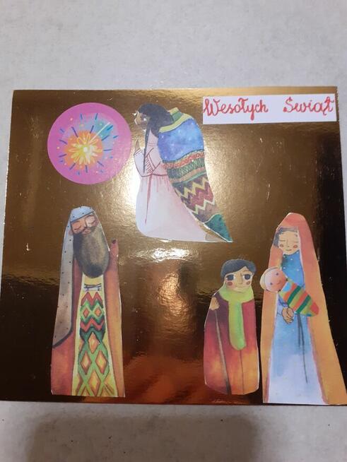 Karty Bożonarodzeniowe ręcznie robione tanio sprzedam