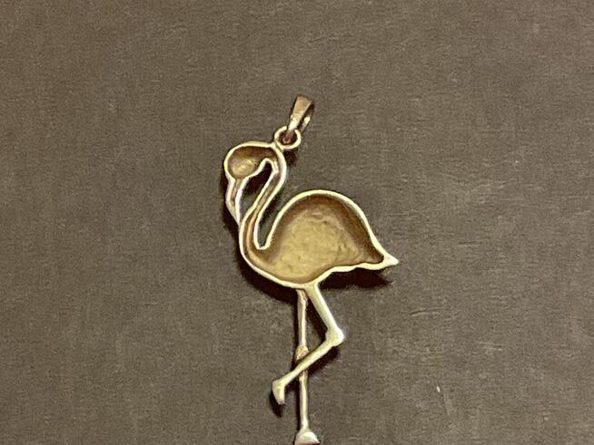 Zawieszka Flamingo złoto pròby 375