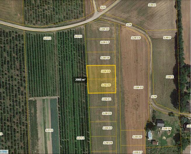 Działka budowlana 2000m2 Chełmica Duża