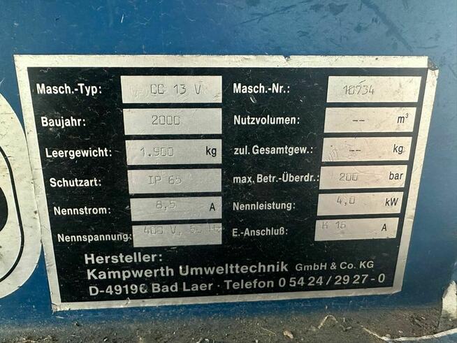 Belownica prasa kanałowa automat do makulatury kartonu foli