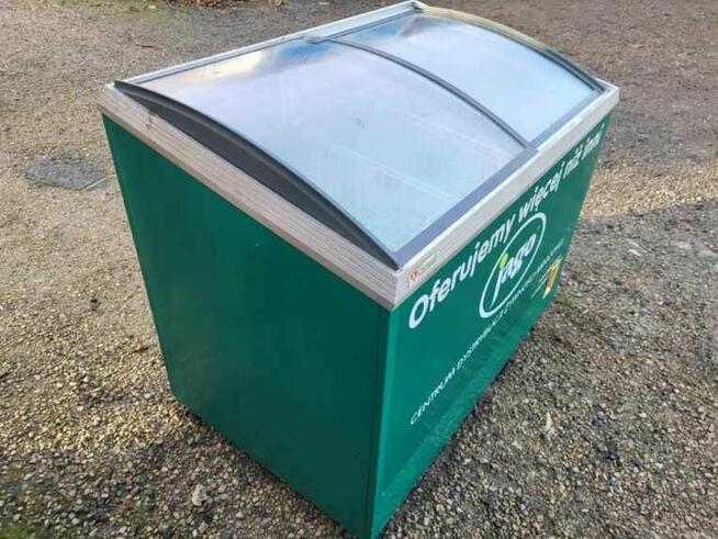 Zamrażarka skrzyniowa sprawna z szybą, wolnostojąca Caravell