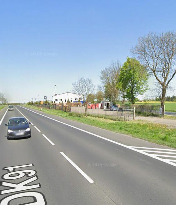 Sprzedam działkę przy drodze dk 91