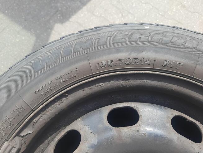 Sprzedam Opony Zimowe Na Felgach Stalowych