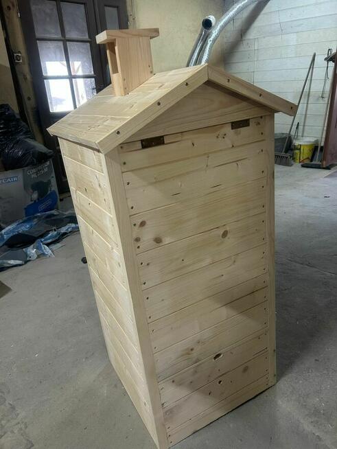 Wędzarnia drewniana mała wolnostojąca. Nowa. Na stanie 2 szt