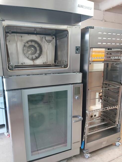 Piec WIESHEU,2 komory, do piekarni-cukierni, z zaparowaniem.