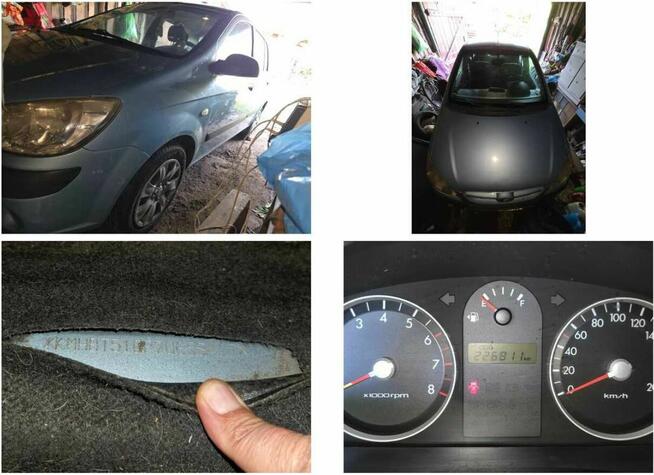 Syndyk sprzeda samochód Hyundai Getz, 2007 r.