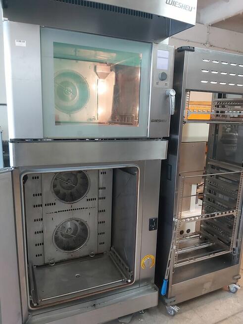 Piec WIESHEU,2 komory, do piekarni-cukierni, z zaparowaniem.