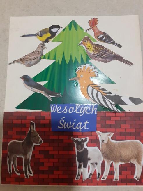 Karty Bożonarodzeniowe ręcznie robione tanio sprzedam