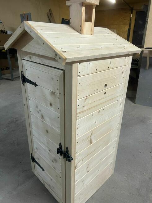 Wędzarnia drewniana mała wolnostojąca. Nowa. Na stanie 2 szt