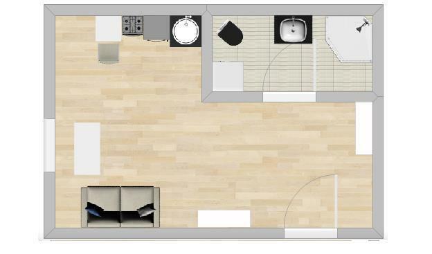 Proszowicka 15, Prądnik Biały, kawalerka