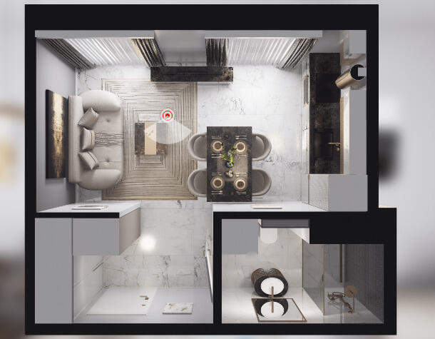 Nowe mieszkanie > CENTRUM > 25,11 M2
