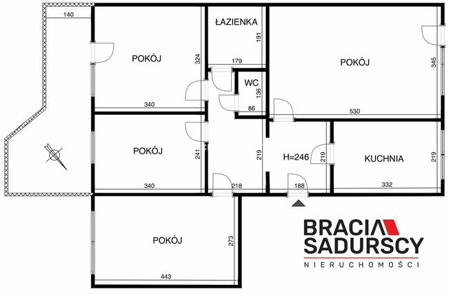 Mieszkanie Kraków Czyżyny, os. Dywizjonu 303