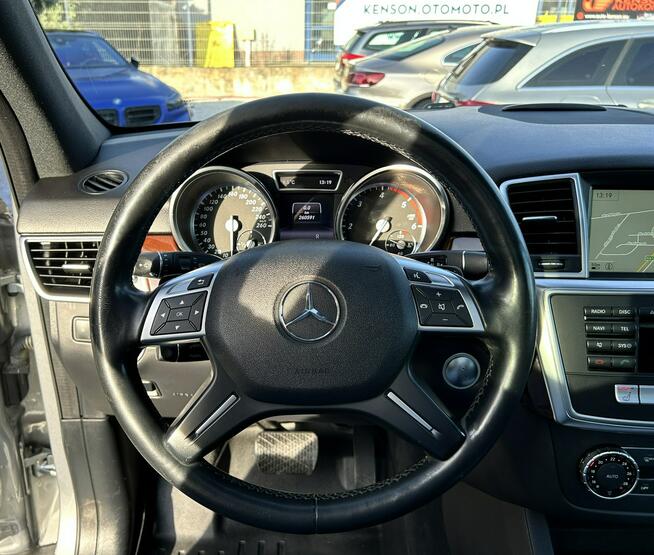 Mercedes ML 350 LED, Martwe Pole, 4x Grzane Fotele/Kierownica,Harman Kardon,Kamera 360
