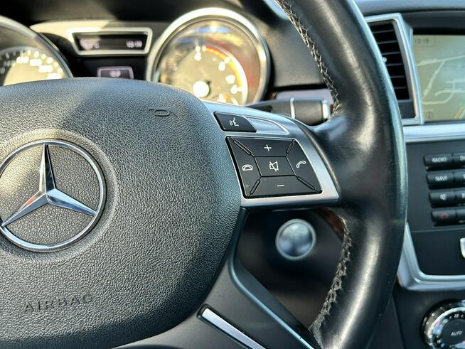 Mercedes ML 350 LED, Martwe Pole, 4x Grzane Fotele/Kierownica,Harman Kardon,Kamera 360