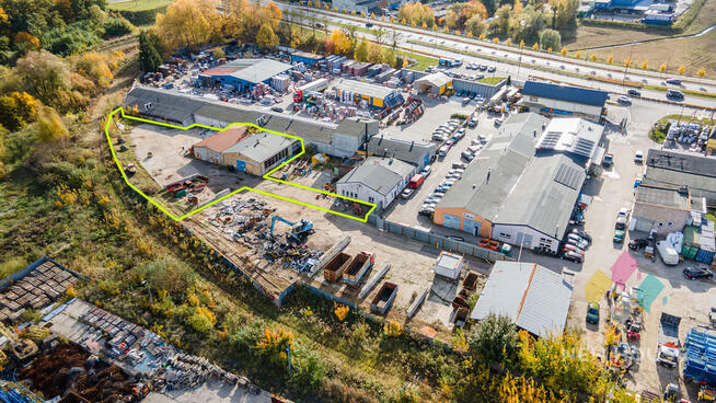 Działka przemysłowa Olsztyn -Towarowa