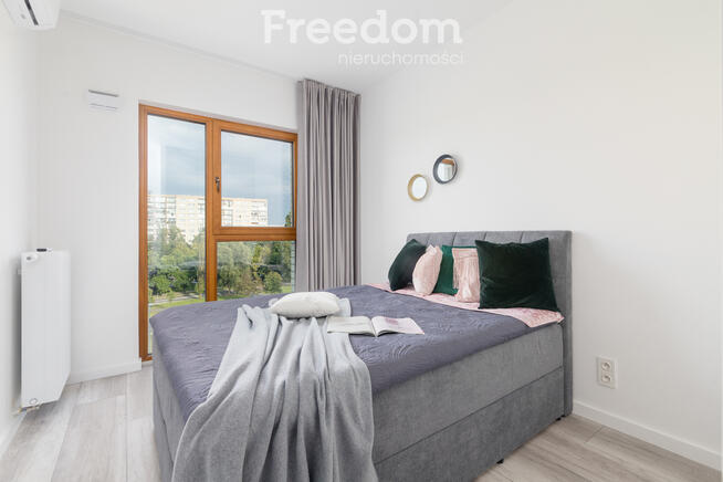 Przestronne 2 pokoje, loggia, system SMART