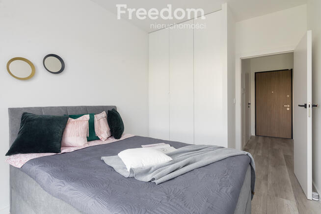 Przestronne 2 pokoje, loggia, system SMART