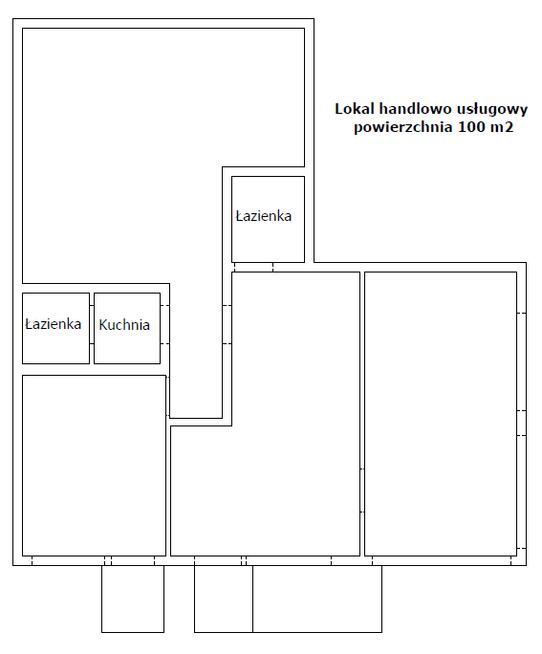 Sprzedaż Lokal handlowo usługowy