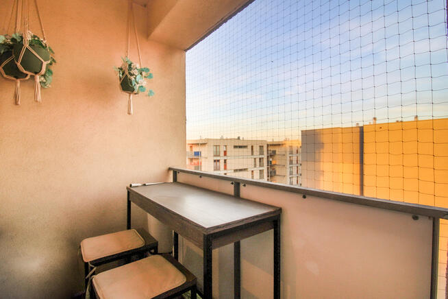 Mieszkanie z loggią, klimatyzacją i garażem