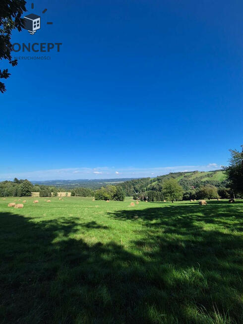 Gierczyn, działka z pięknym widokiem.