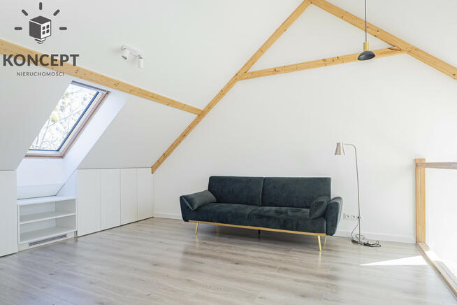 Wykończony wolnostojący dom KRZEPTÓW - duża działka