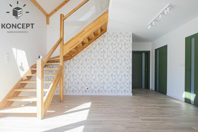 Wykończony wolnostojący dom KRZEPTÓW - duża działka