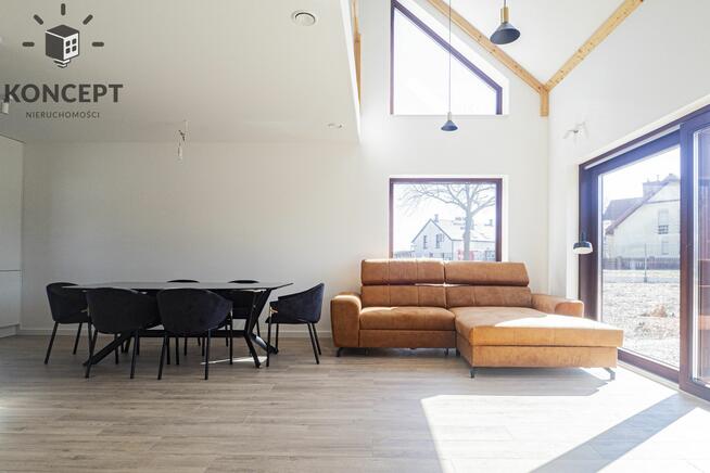 Wykończony wolnostojący dom KRZEPTÓW - duża działka