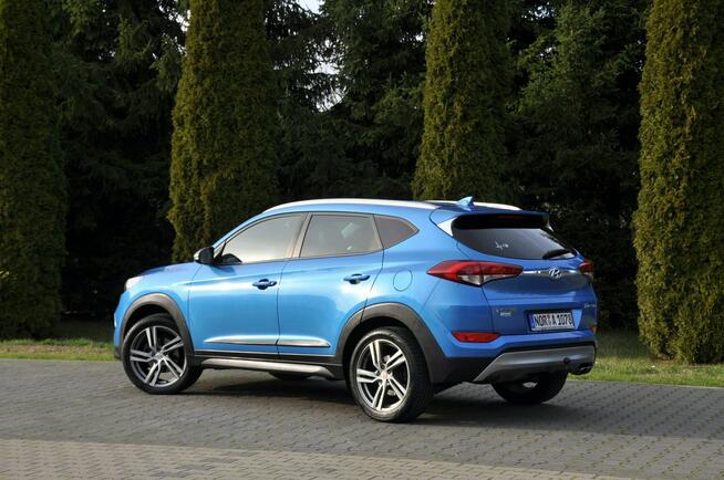 Hyundai Tucson 1.6T(177KM)*99tyś.km*Led*Navi*Kamera*Reling*Welur*I Wł*BLS*Alu19"ASO