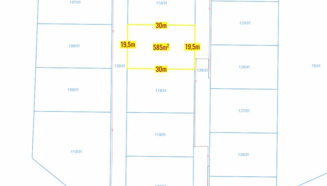 Działka budowlana Koszęcin, Piaskowa