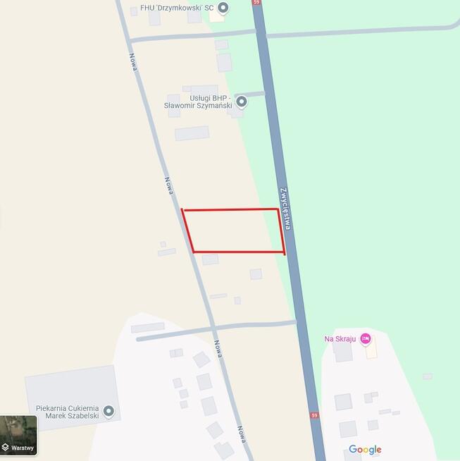 piękna działka 2267m2, 11-710 Piecki, ul. Nowa