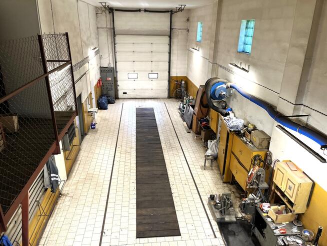 Budynek biurowo-warsztatowy +wiata magazynowa