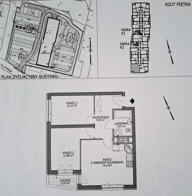 Bezpośrednio 54m 3pok. klimatyzacja, blisko MPK