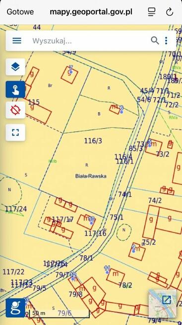 Działka Biała rawska