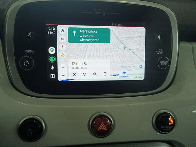 Fiat 500x 1.6 E-Torg 110KM,Bezwypadkowy,Niski przebieg