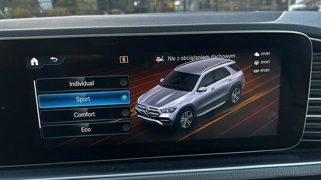 Mercedes GLE 350 FulLed Szyber El.klapa El.fotele Jasne Skóry Virtual Biała perła