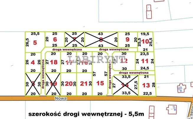 Rzerzęczyce, działki budowlane 500-600m2, z VAT!!!
