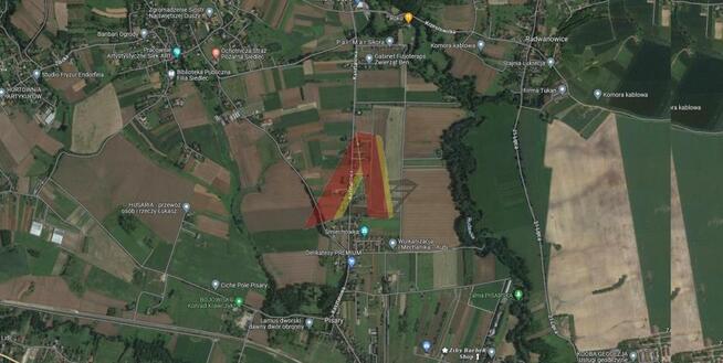 Działka budowlana Pisary gm. Zabierzów, Kasztanowa