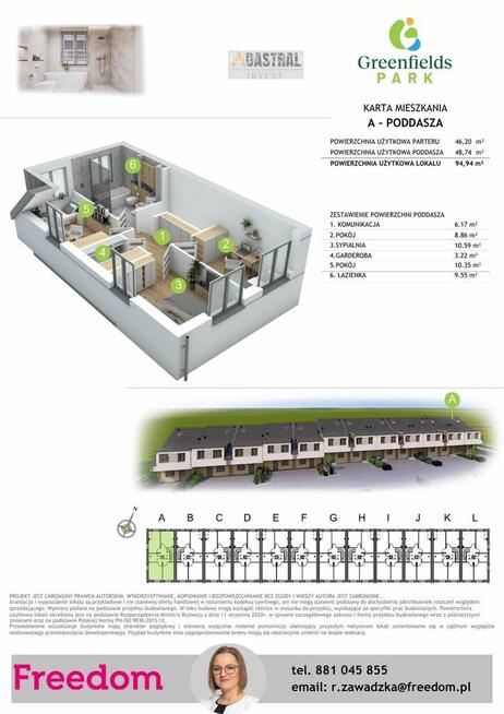 Segment O w zabudowie szeregowej, Jaroty, Olsztyn