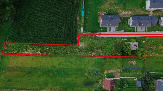 Działka budowlana Podłęże gm. Niepołomice